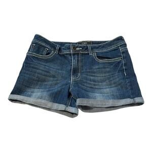 Cato Denim Shorts - Size 10 - Blue with Sparkle Stud Detail on Back Pockets